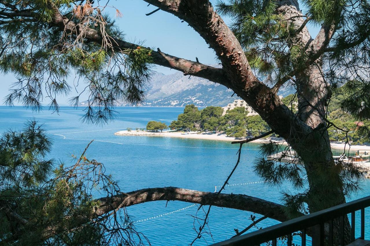 Apartments By The Sea Brela, Makarska - 16950 Экстерьер фото